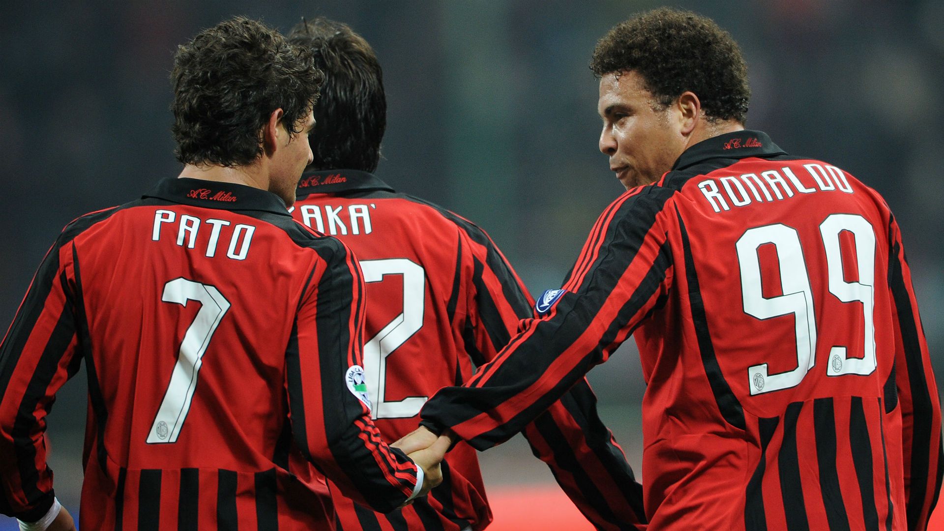 Alexandre Pato Ronaldo Luis Nazario de Lima Milan Napoli Serie A 13012008