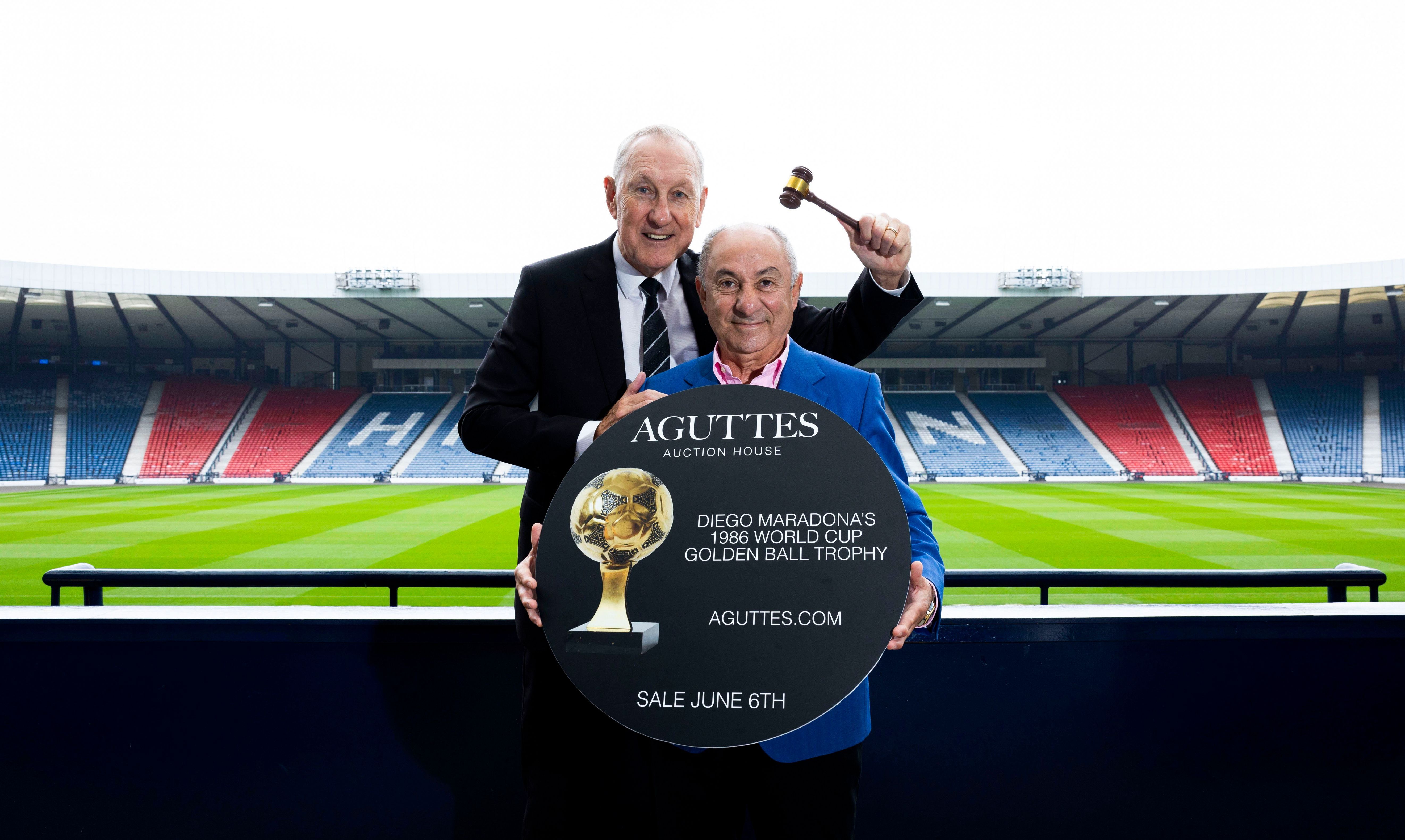 Terry Butcher and Ossie Ardiles 