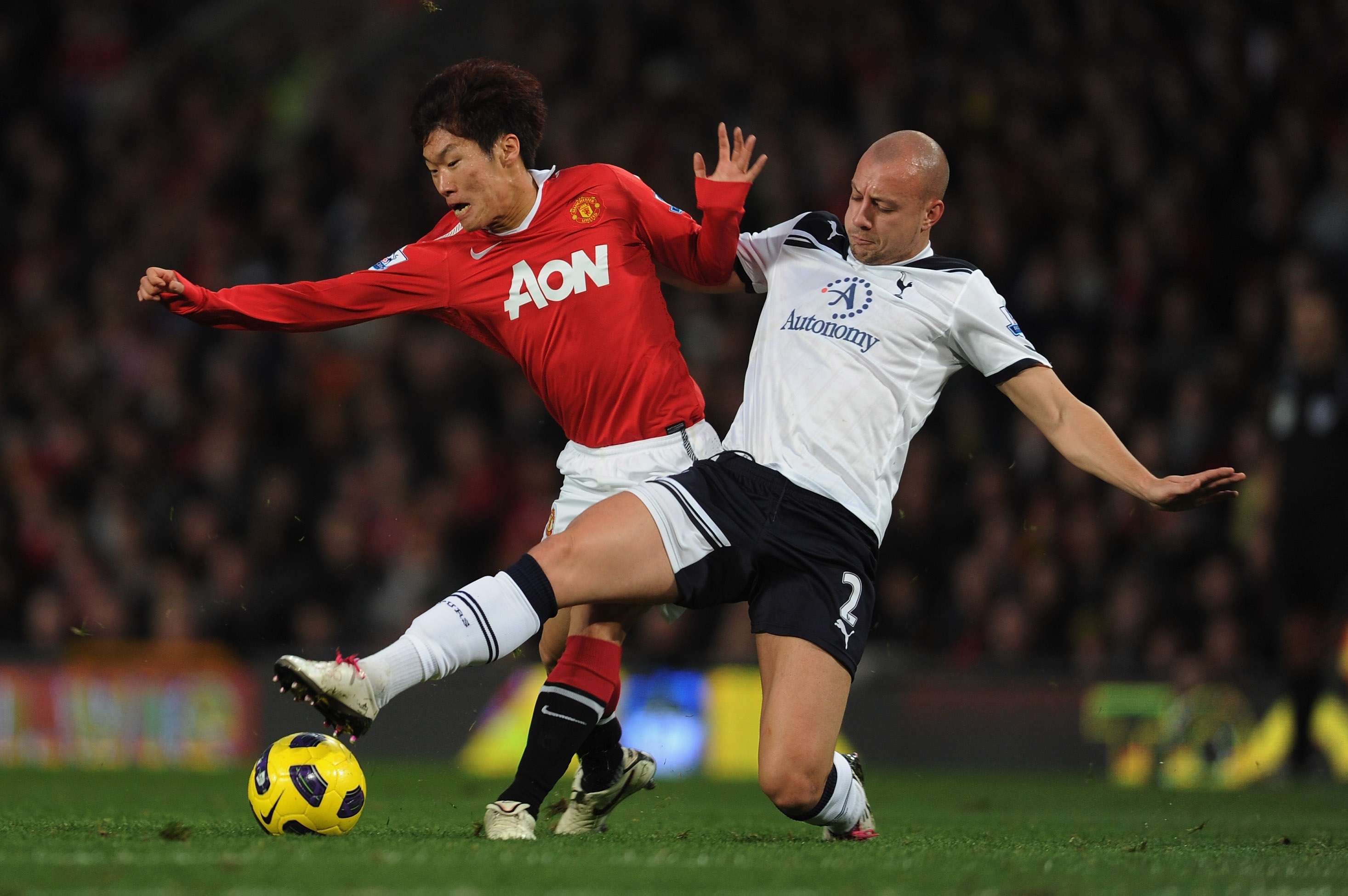 앨런 휴튼 박지성