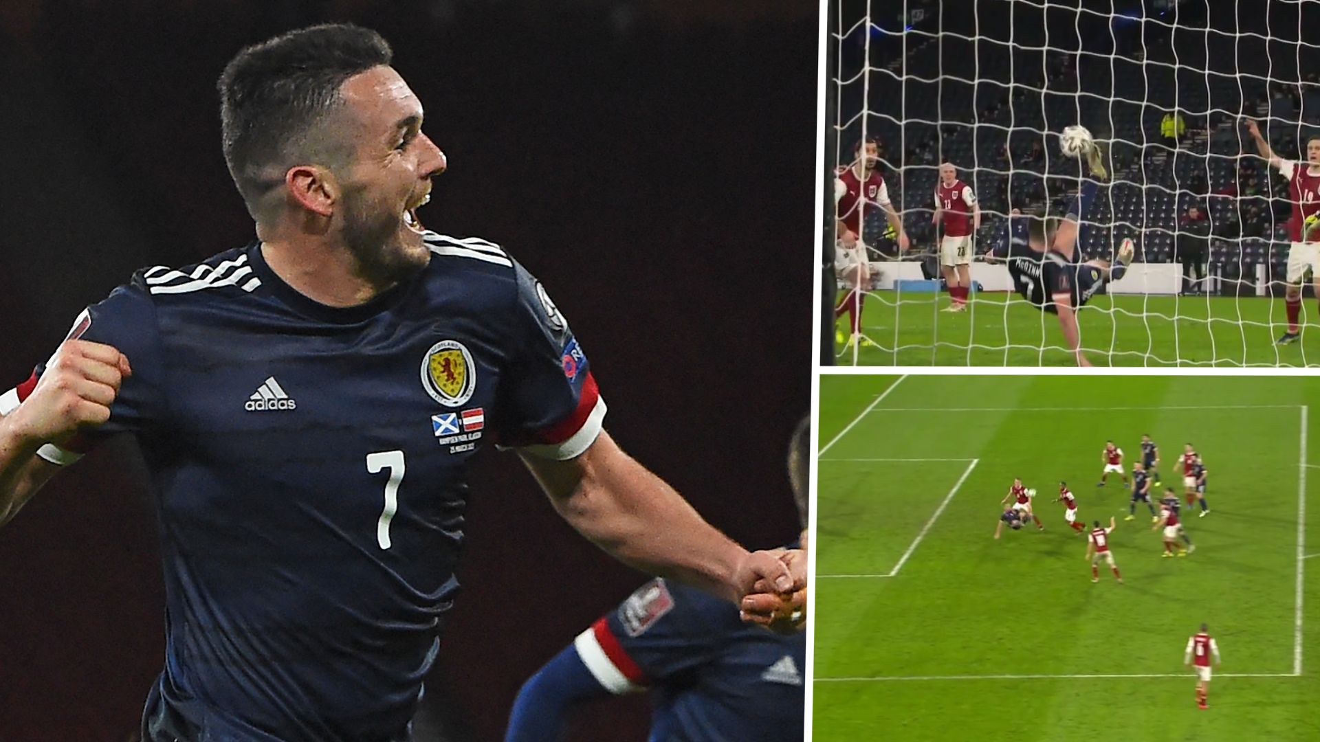 GFX John McGinn Scotland Austria