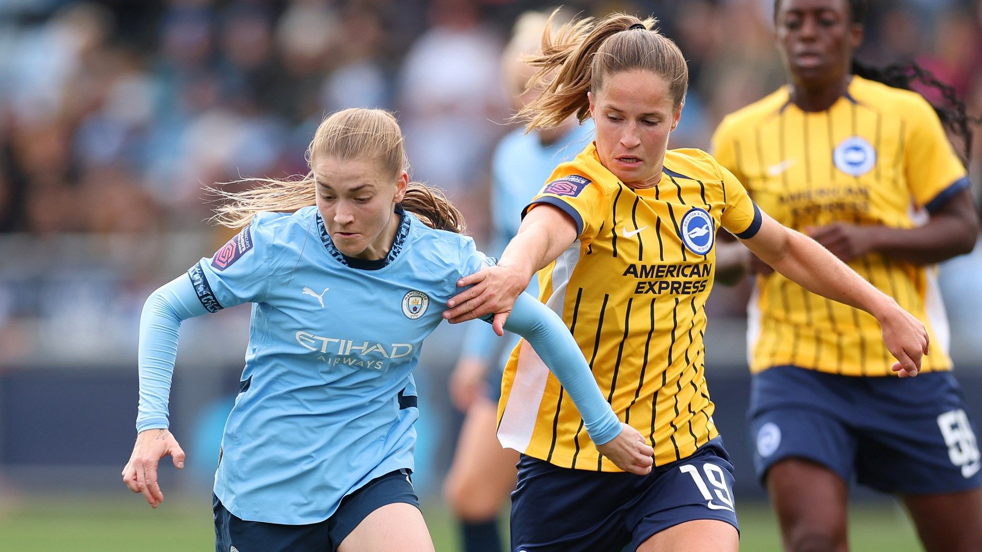 Jess Park Marisa Olislagers Man City Brighton Women 2024-25