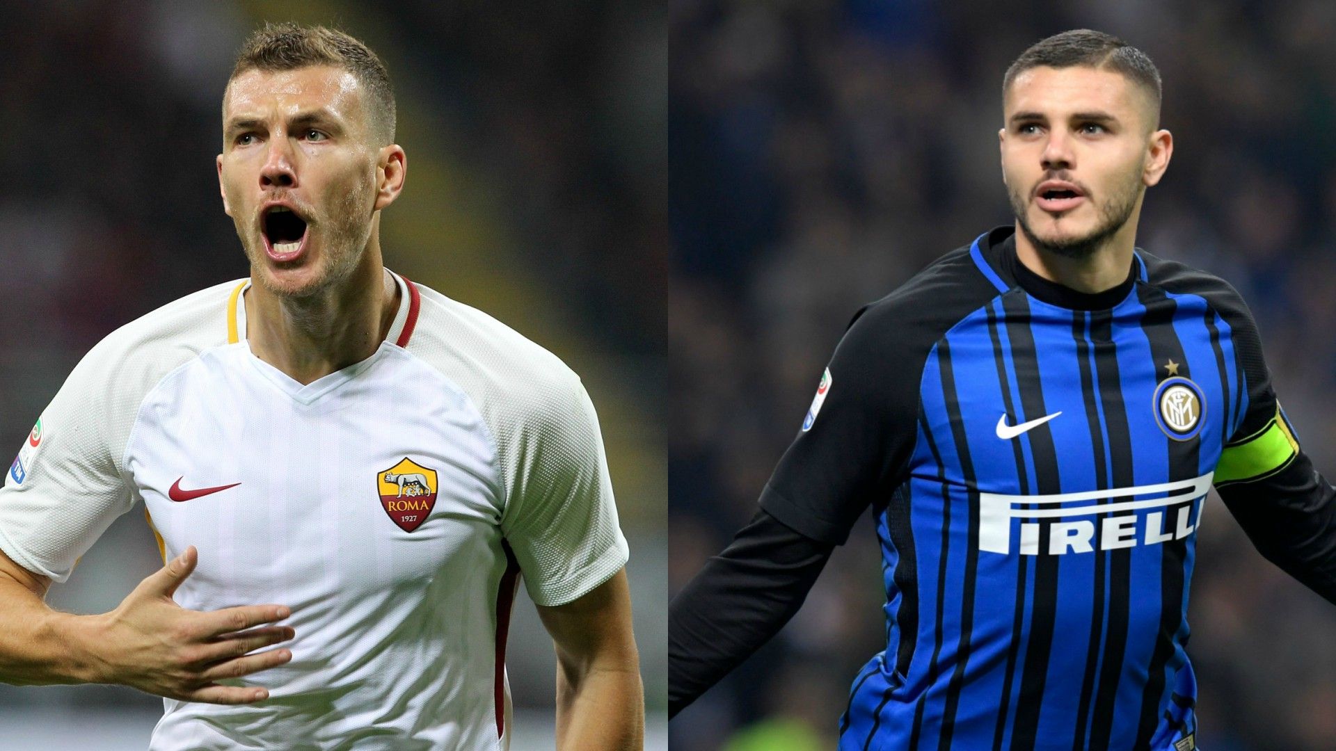 Edin Dzeko Mauro Icardi