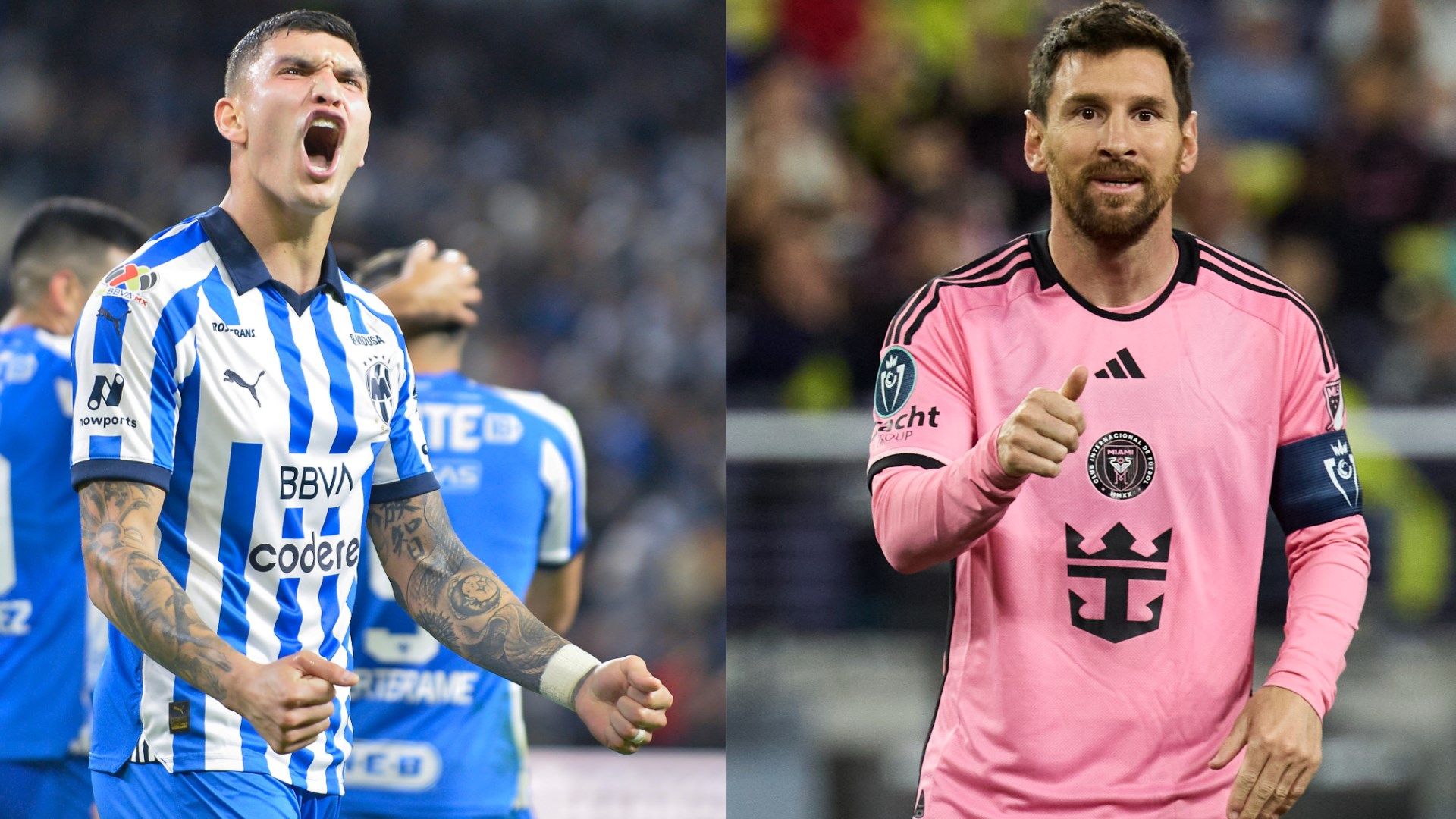 Lionel Messi Brandon Vazquez split