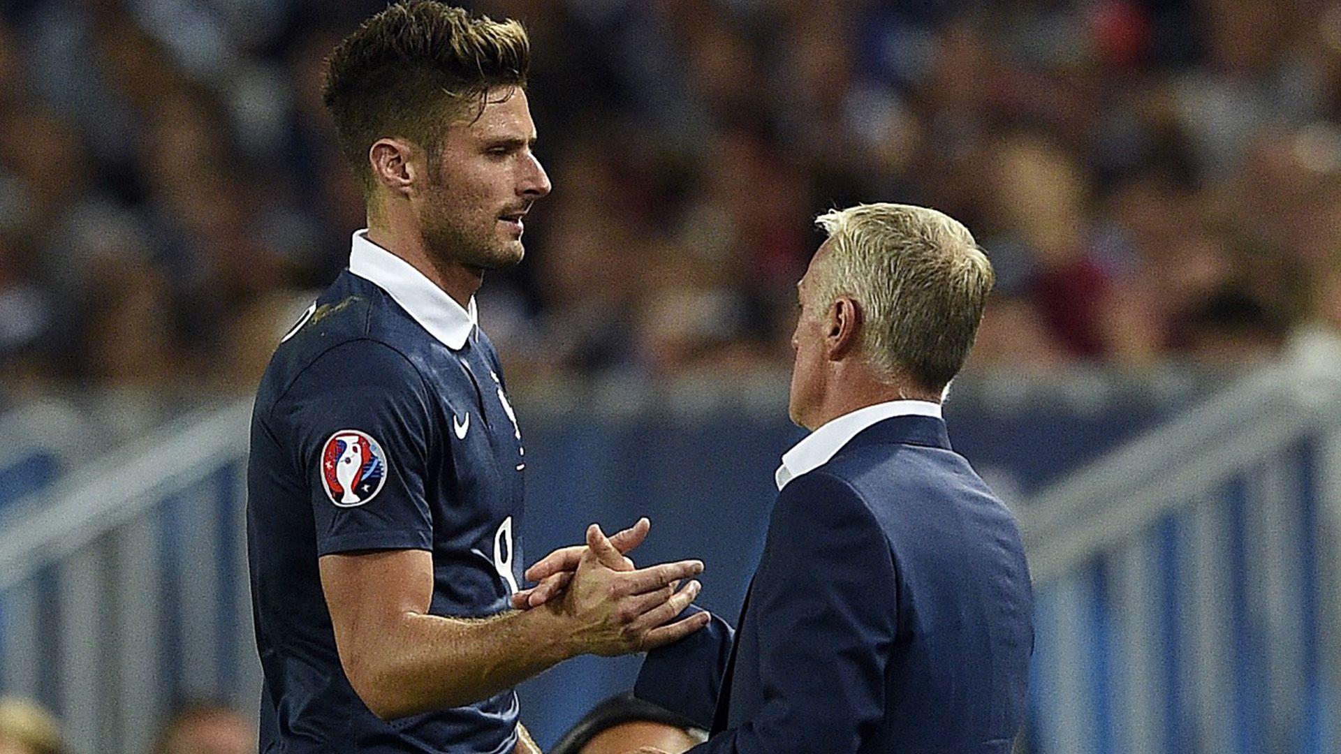 France Serbia 07092015 Giroud Deschamps
