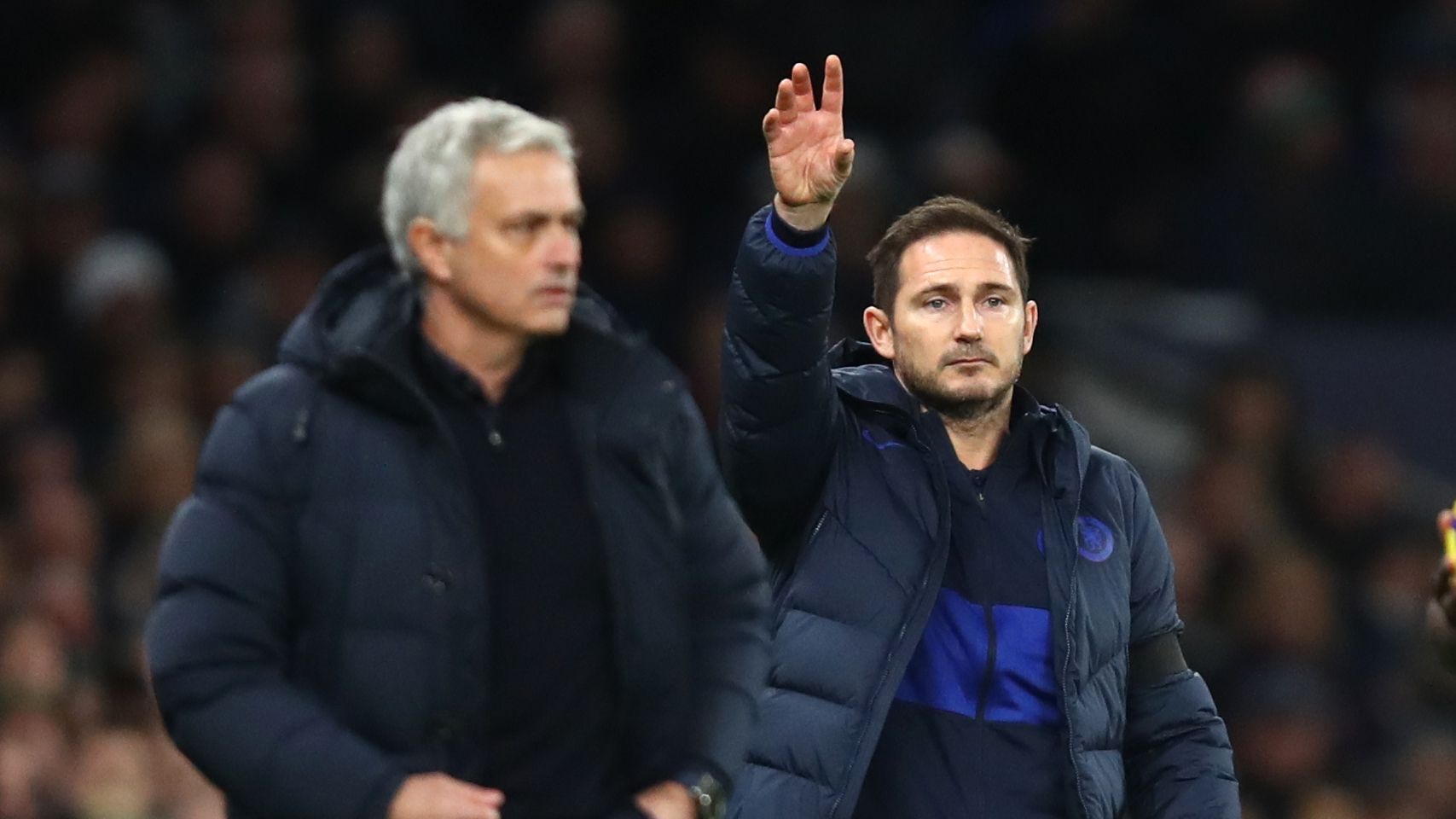 Frank Lampard Jose Mourinho 2019-20