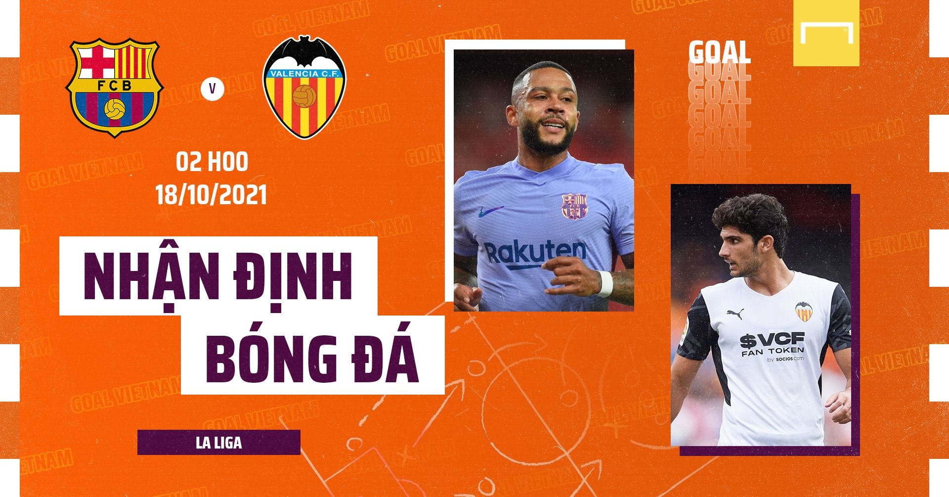 Preview Barcelona vs Valencia La Liga GFX