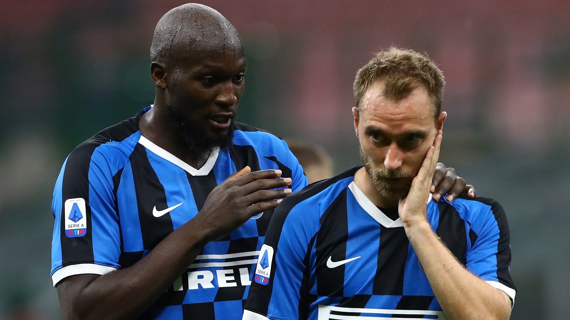 Lukaku Eriksen - Inter Fiorentina