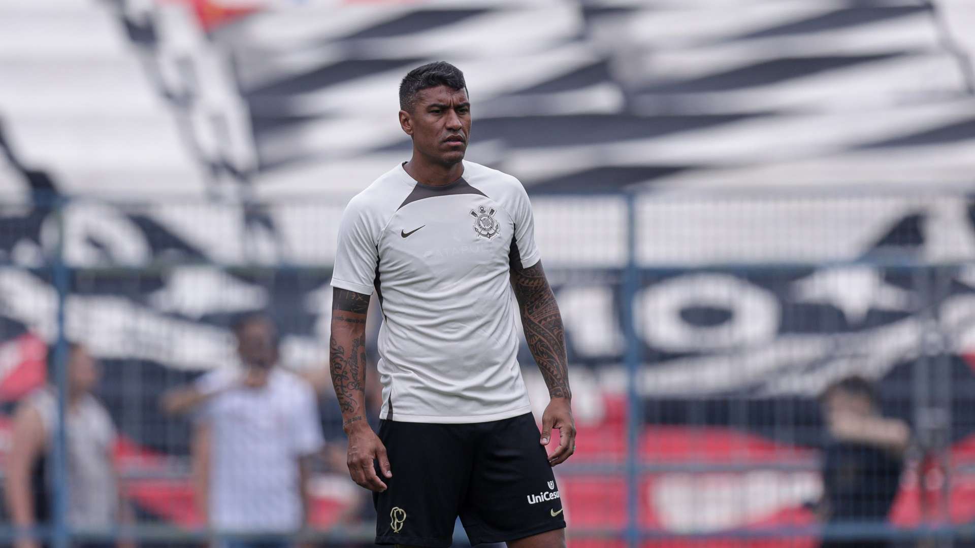 Paulinho, treino Corinthians 2024