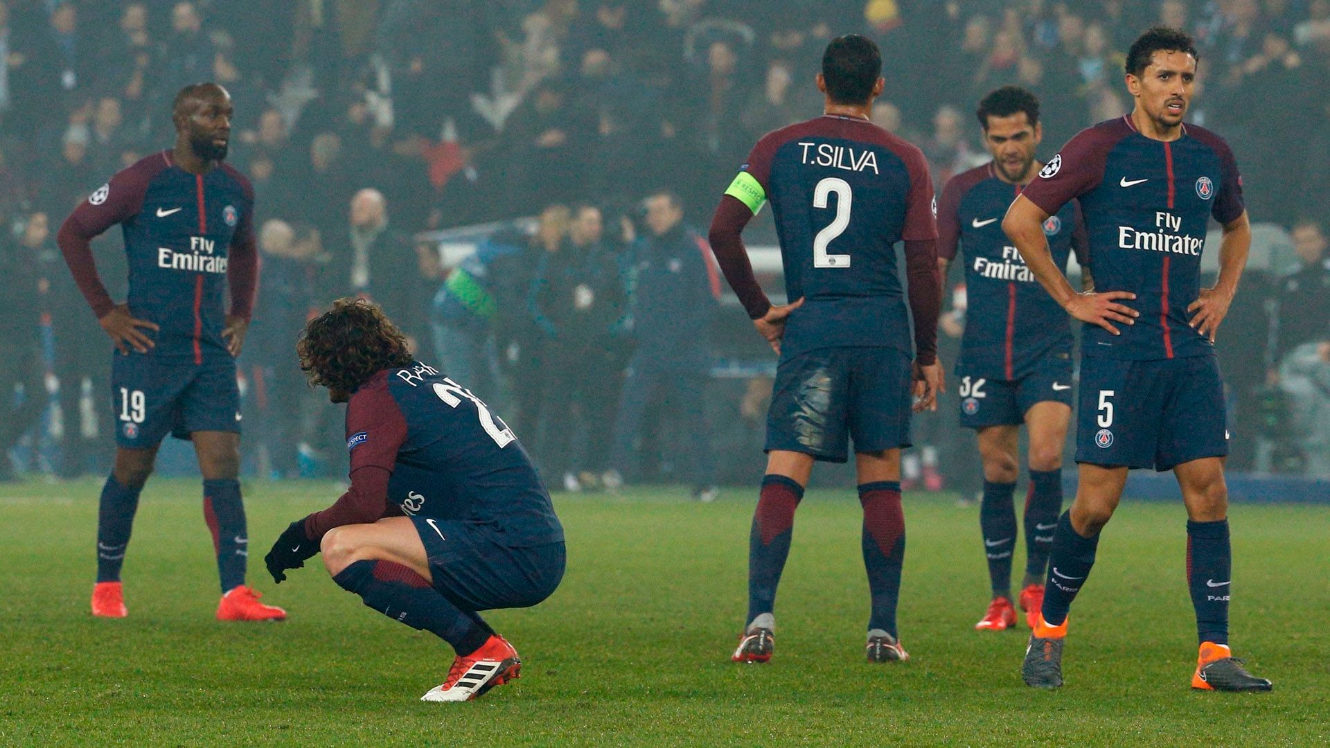 PSG Real Madrid Champions League Rabiot Thiago Silva