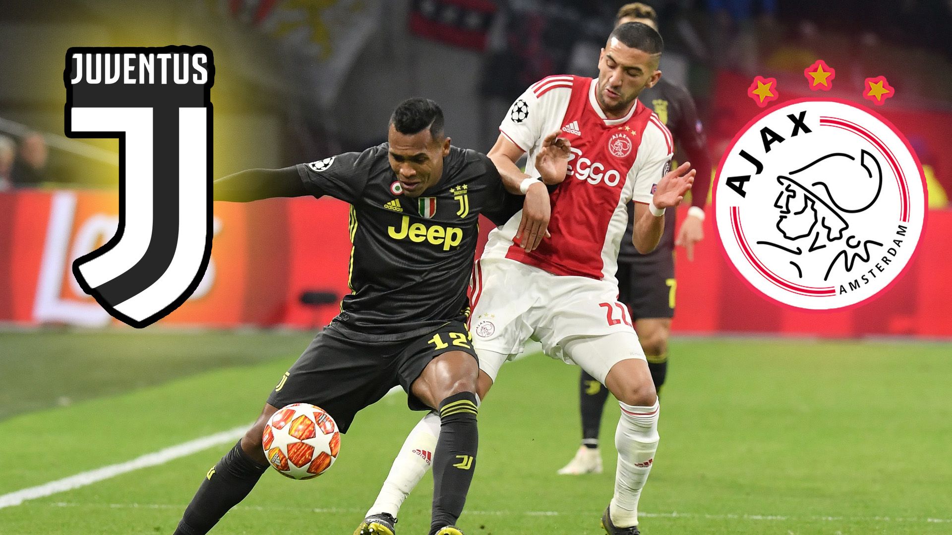 GFX Juventus Ajax 2019