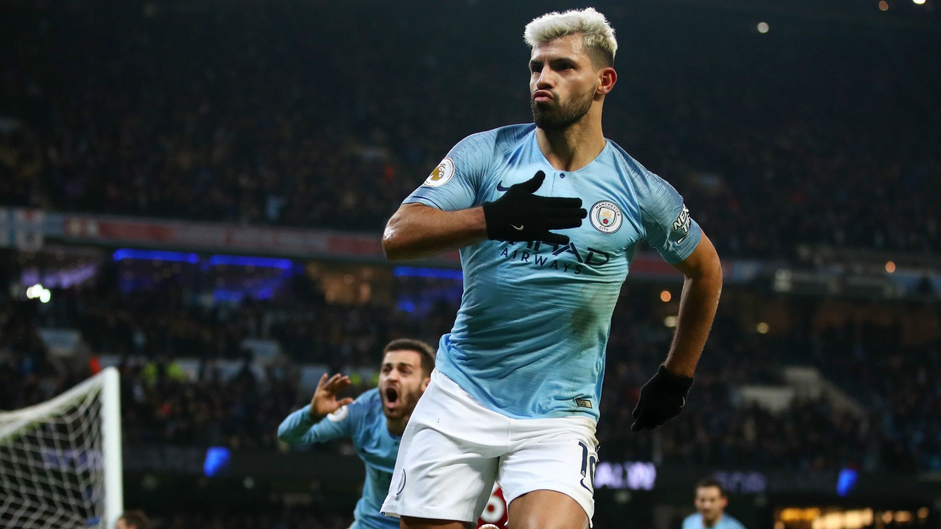 SERGIO AGUERO MANCHESTER CITY PREMIER LEAGUE 03012019