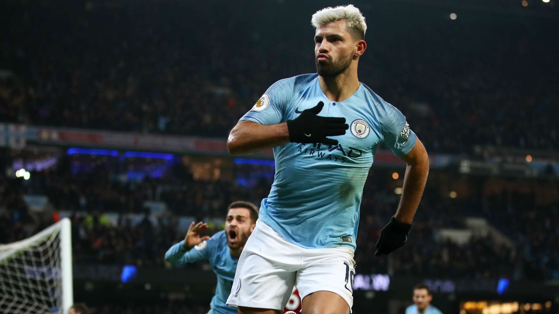 SERGIO AGUERO MANCHESTER CITY PREMIER LEAGUE 03012019