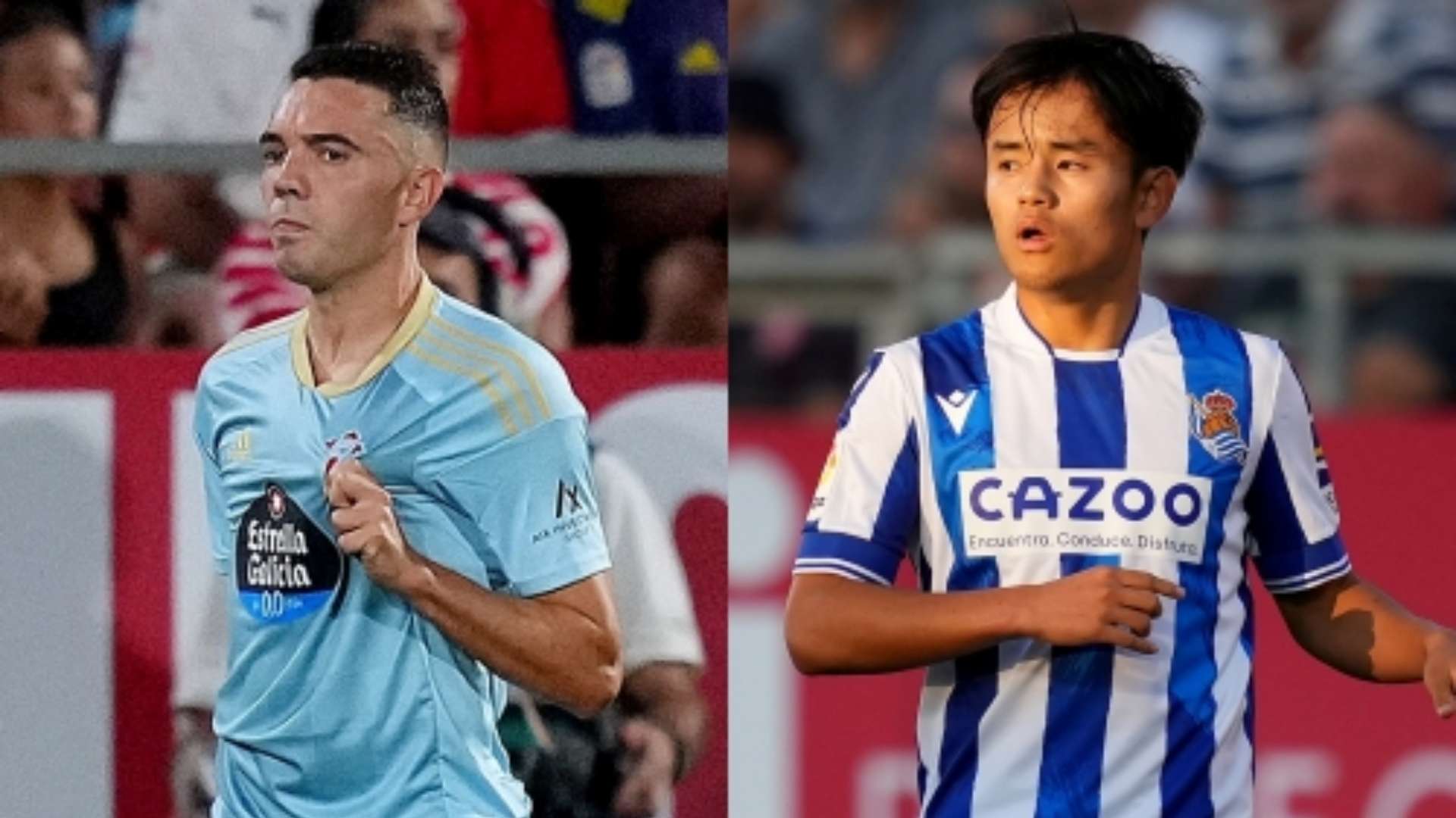 Iago Aspas Celta Takefusa Kubo Real Sociedad