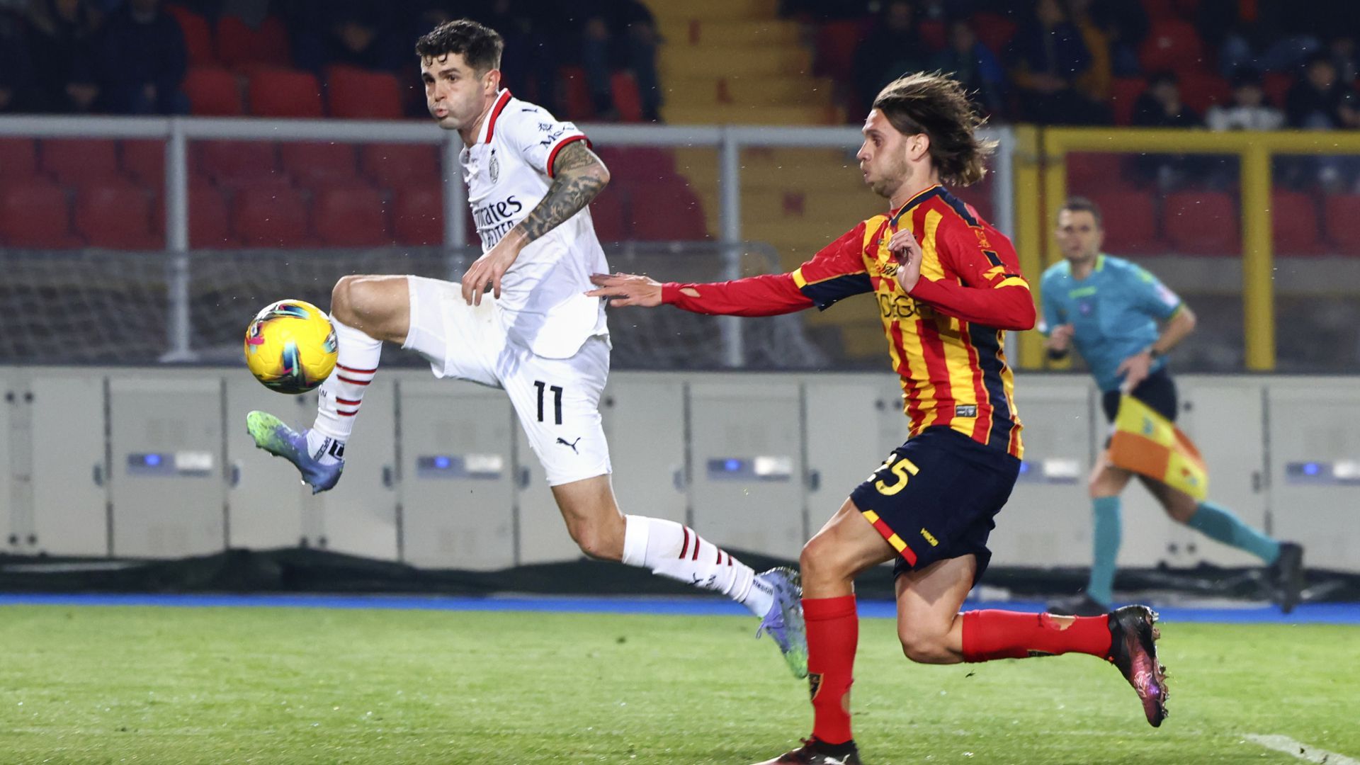 Christian Pulisic Lecce Milan Serie A