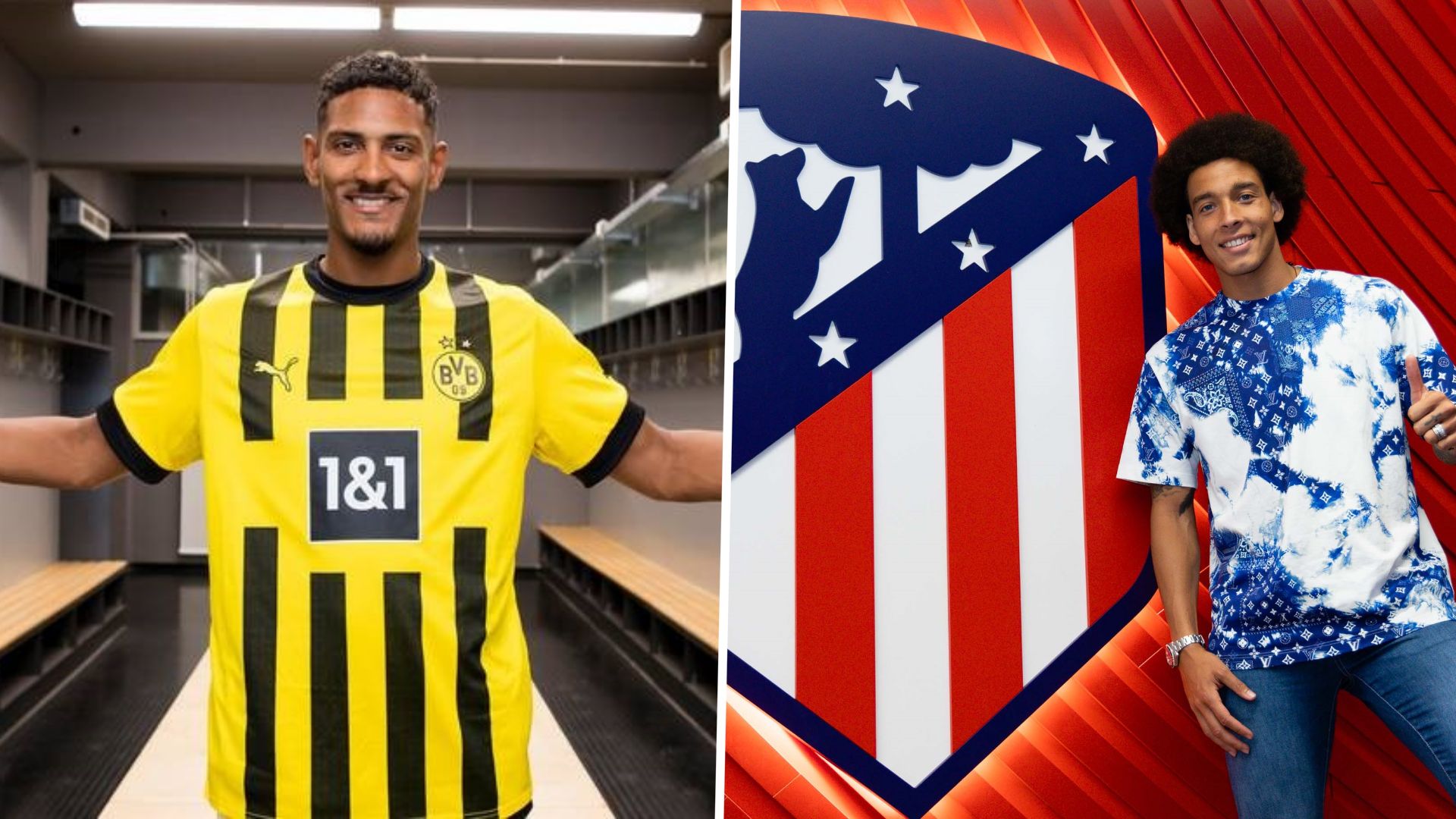 Mercato Borussia Dortmund Sébastien Haller Atlético de Madrid Axel Witsel