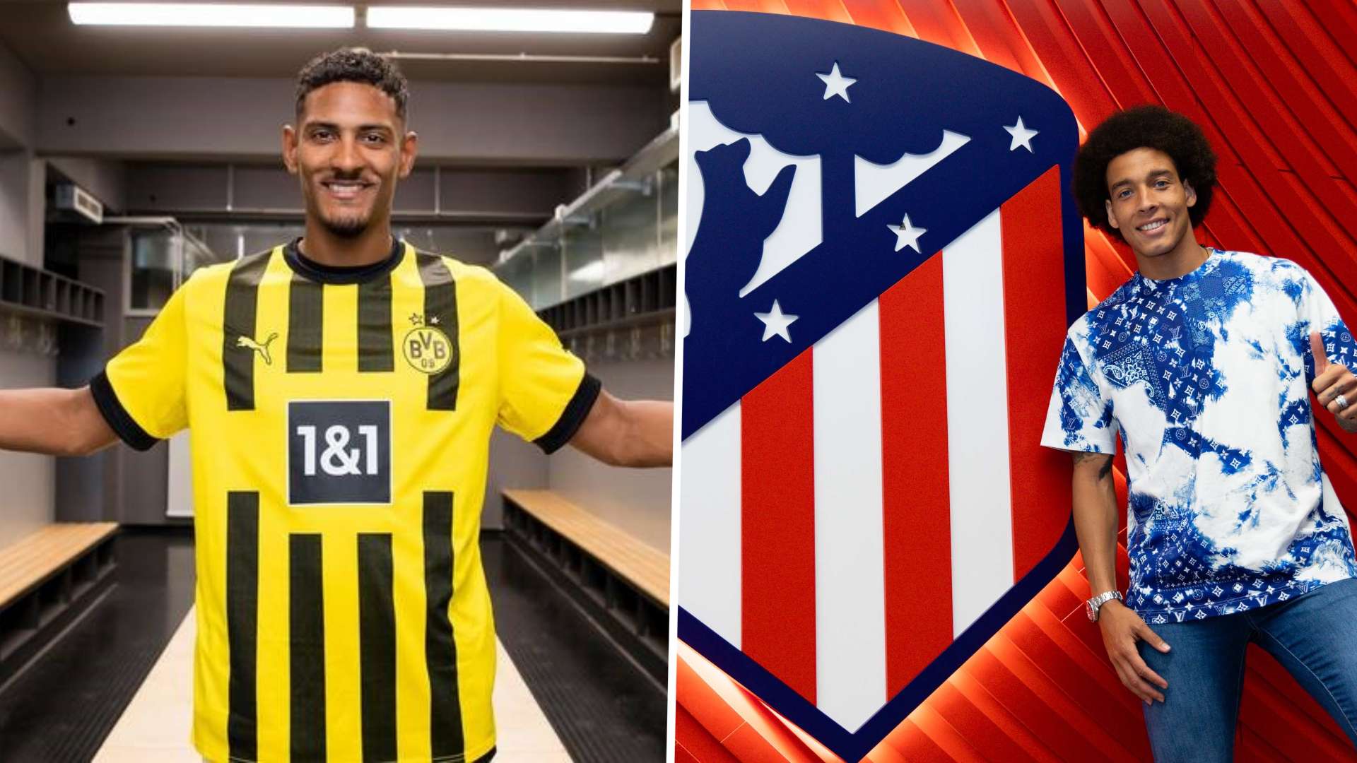 Mercato Borussia Dortmund Sébastien Haller Atlético de Madrid Axel Witsel