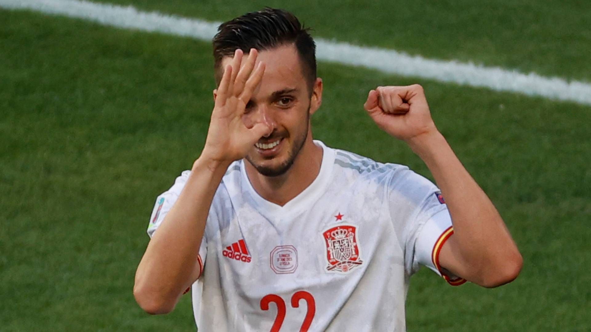 Pablo Sarabia Selección Española España Eurocopa 2020 Eslovaquia