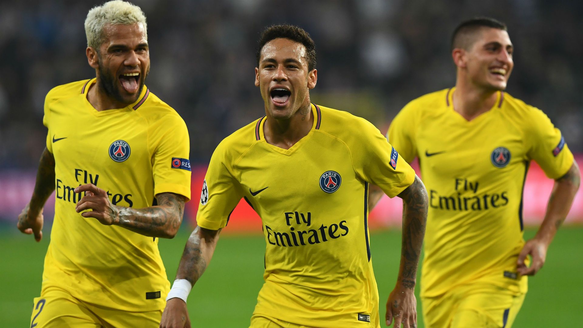 Neymar Anderlecht PSG UEFA Champions League 18102017