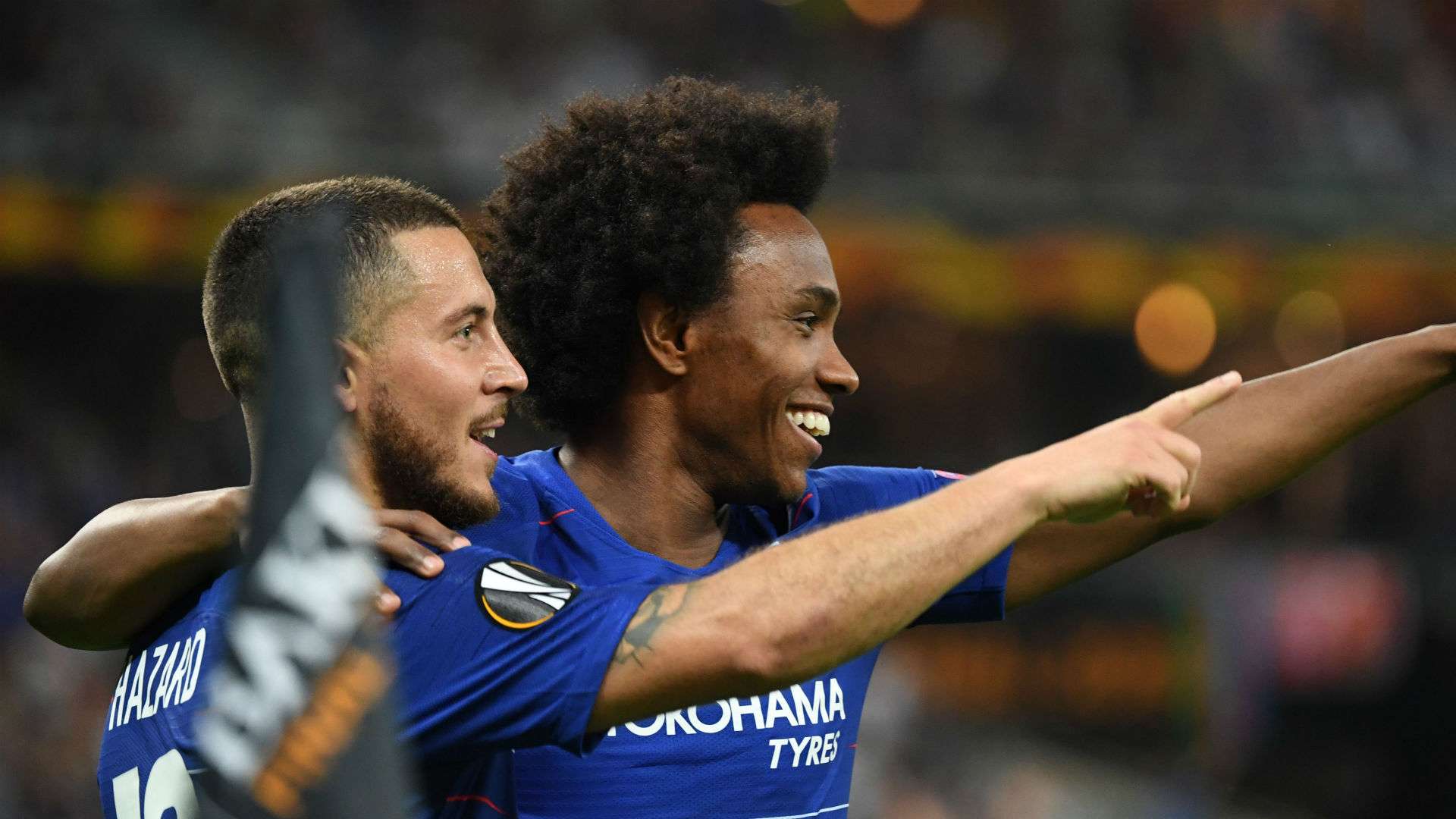 Willian Eden Hazard Chelsea Arsenal