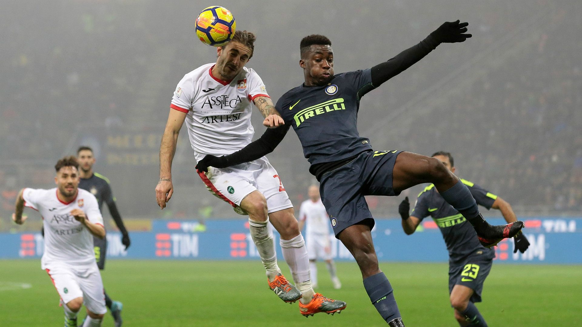Yann Karamoh Inter Pordenone Coppa Italia
