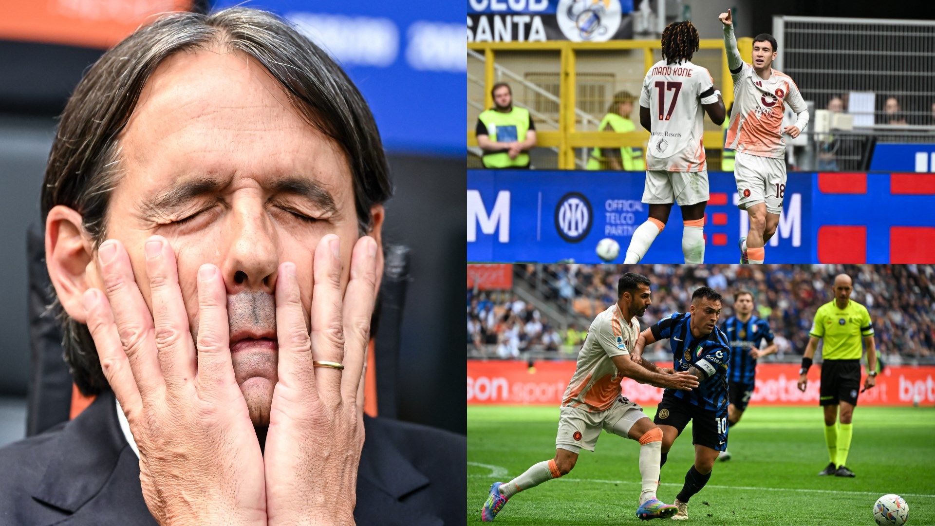 Simone Inzaghi Inter Roma Serie A 2024-25