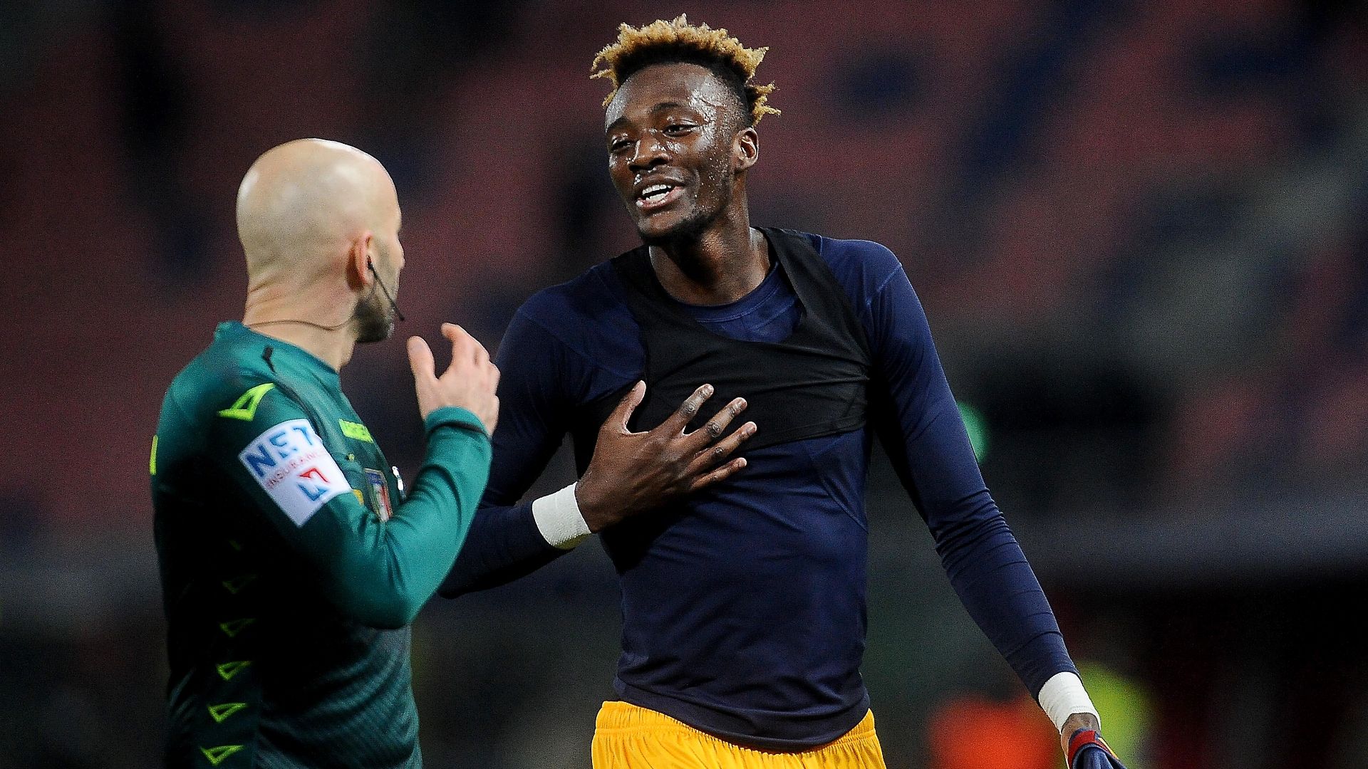 Abraham Bologna Roma Serie A