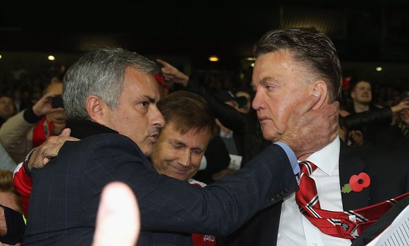 Louis van gaal - Jose Mourinho