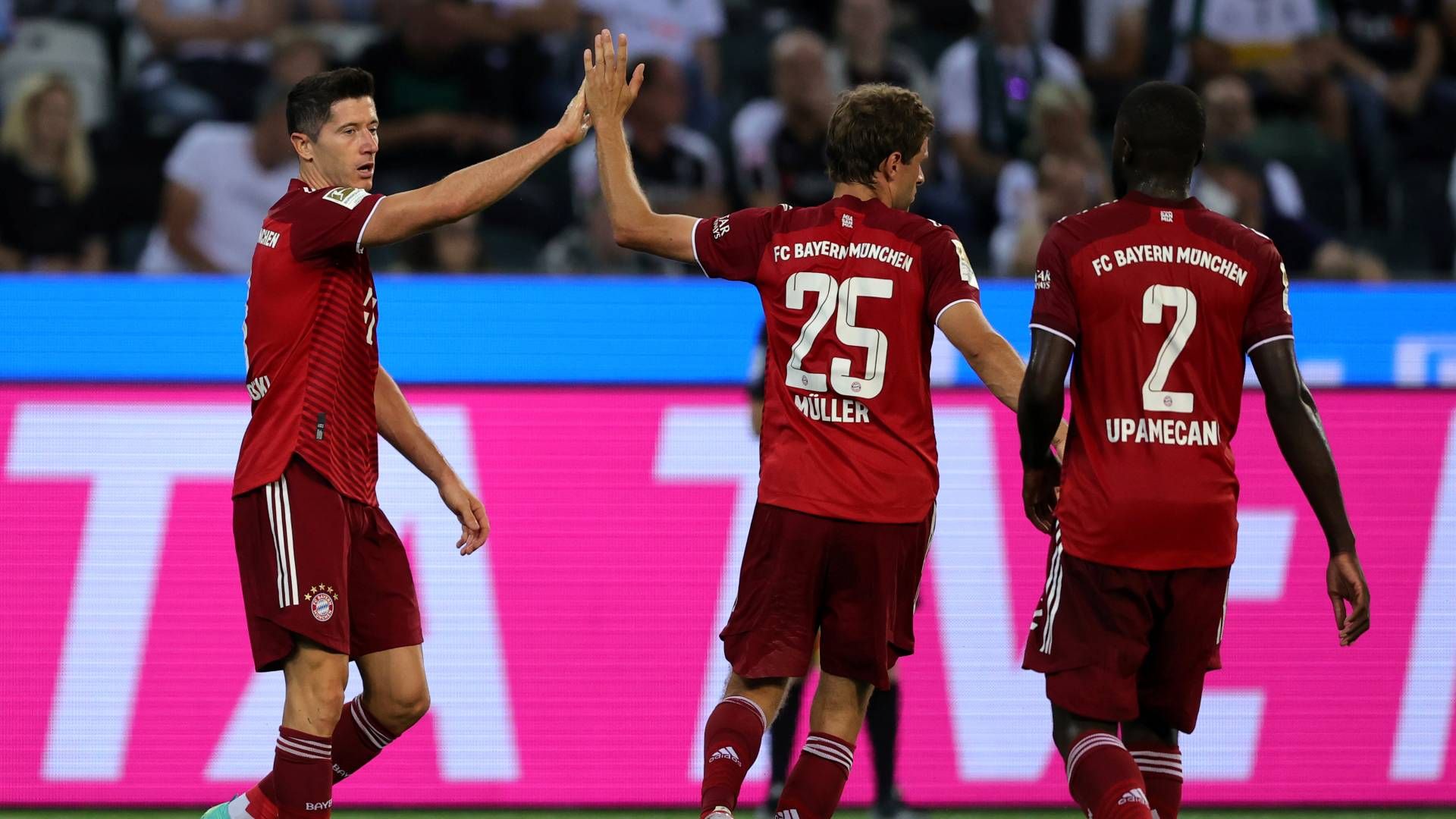 Lewandowski ＆ Thomas Mueller Bayern 2021-08-13