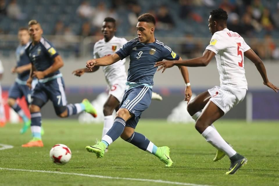 Lautaro Martinez U20 Argentina U20 Guinea FIFA U-20 World Cup 2017