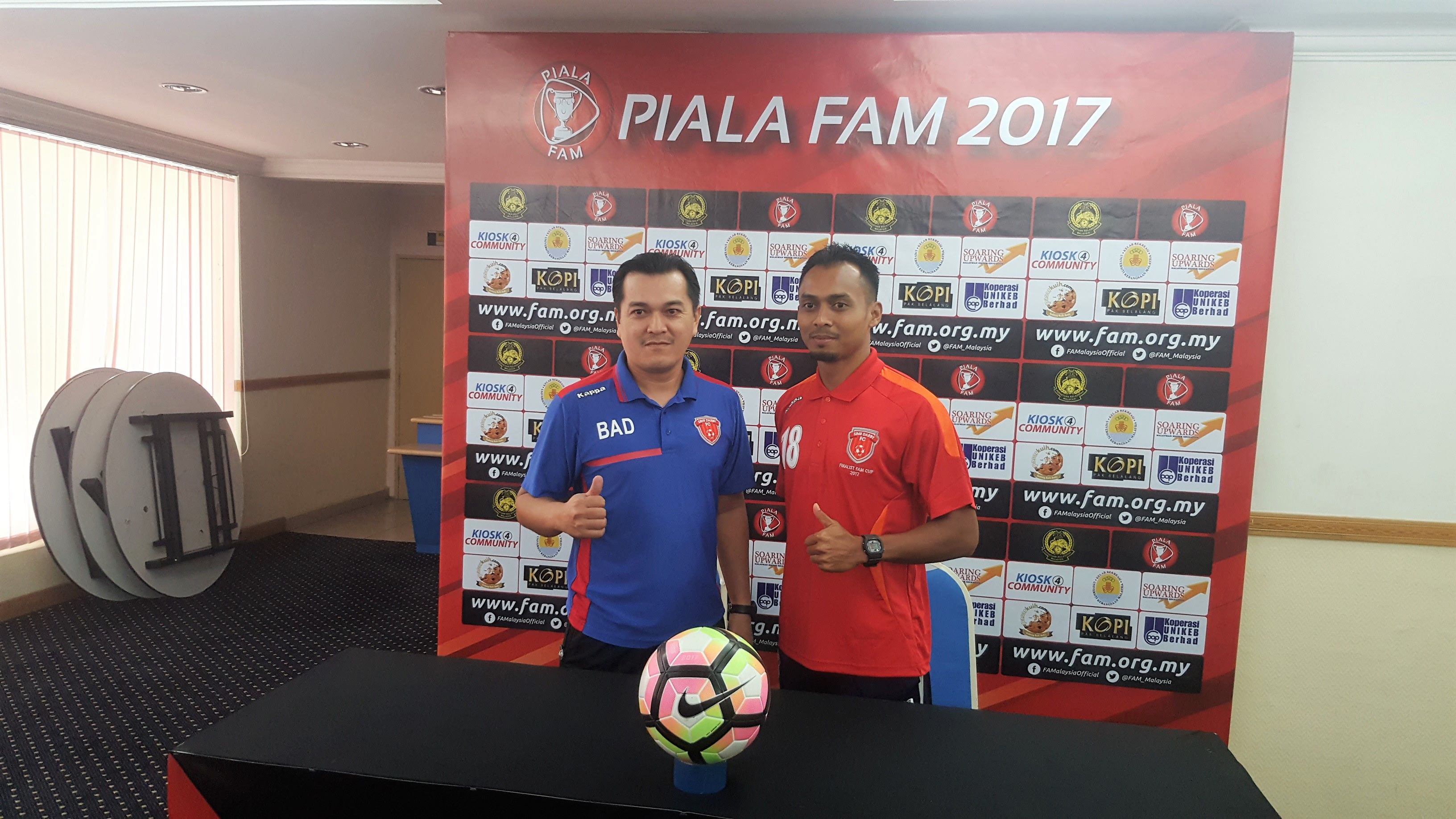Badrul Afzan Razali, Juzaili Samion, Sime Darby, FAM Cup, 14102017
