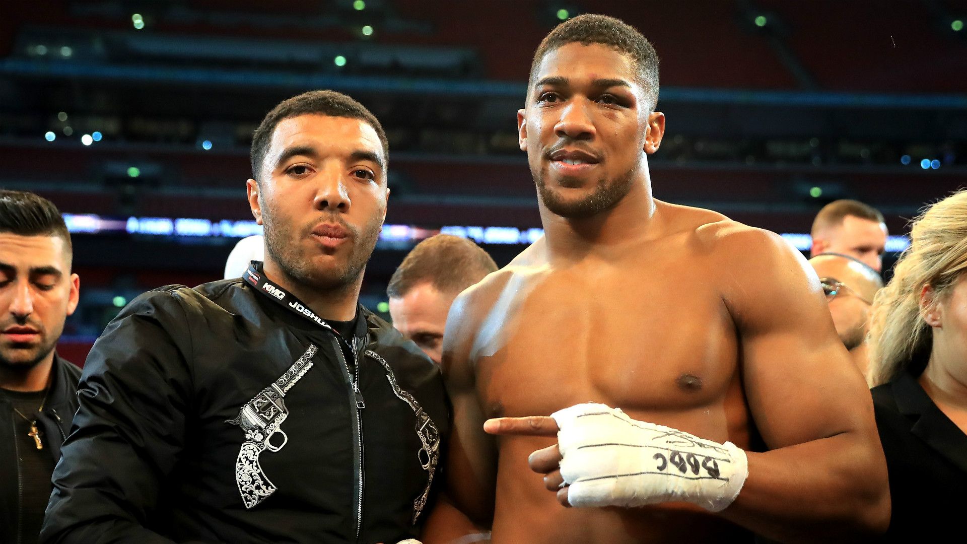 Troy Deeney Anthony Joshua 2017