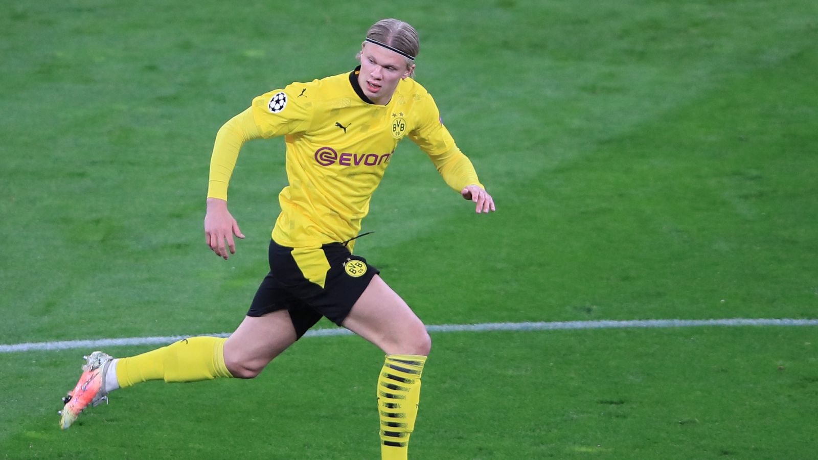 Haaland, Borussia Dortmund vs. Manchester City