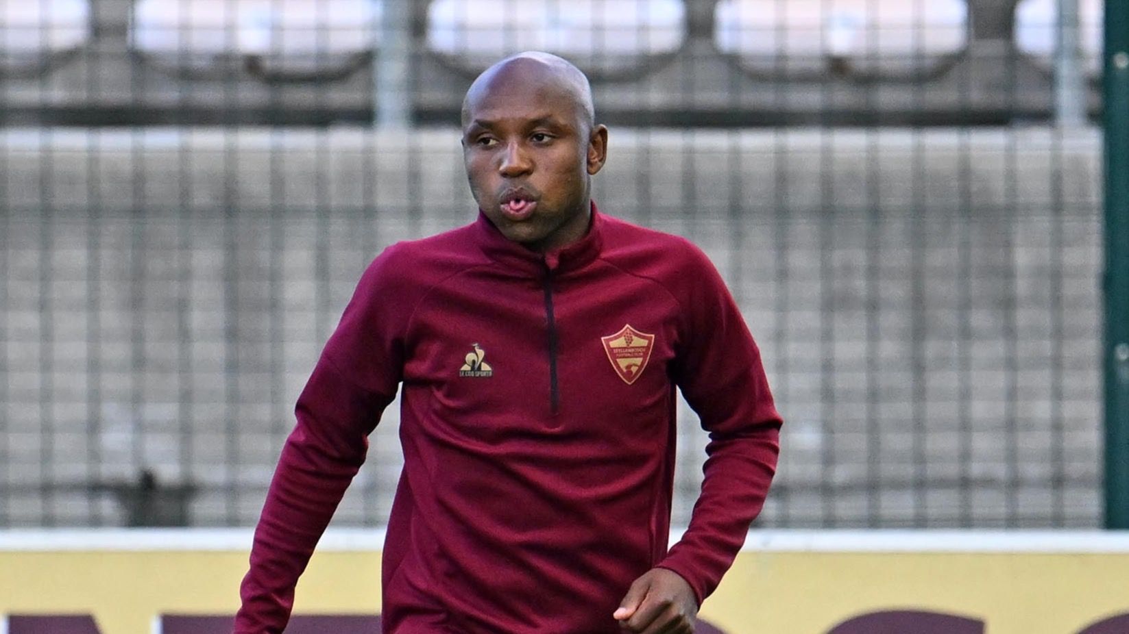 Sanele Barns of Stellenbosch FC