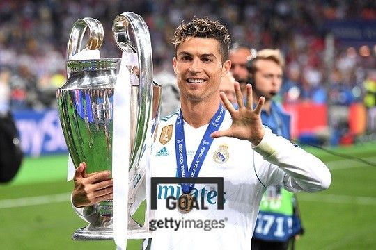 개인 통산 UCL 우승 5회 기록 보유한 전 레알 마드리드 선수 호날두(현 유벤투스). 사진=게티이미지