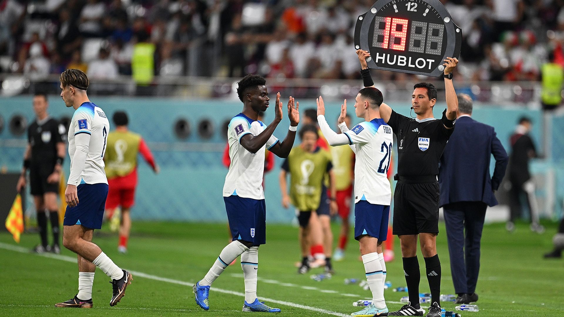 Substituição Inglaterra Copa do Mundo