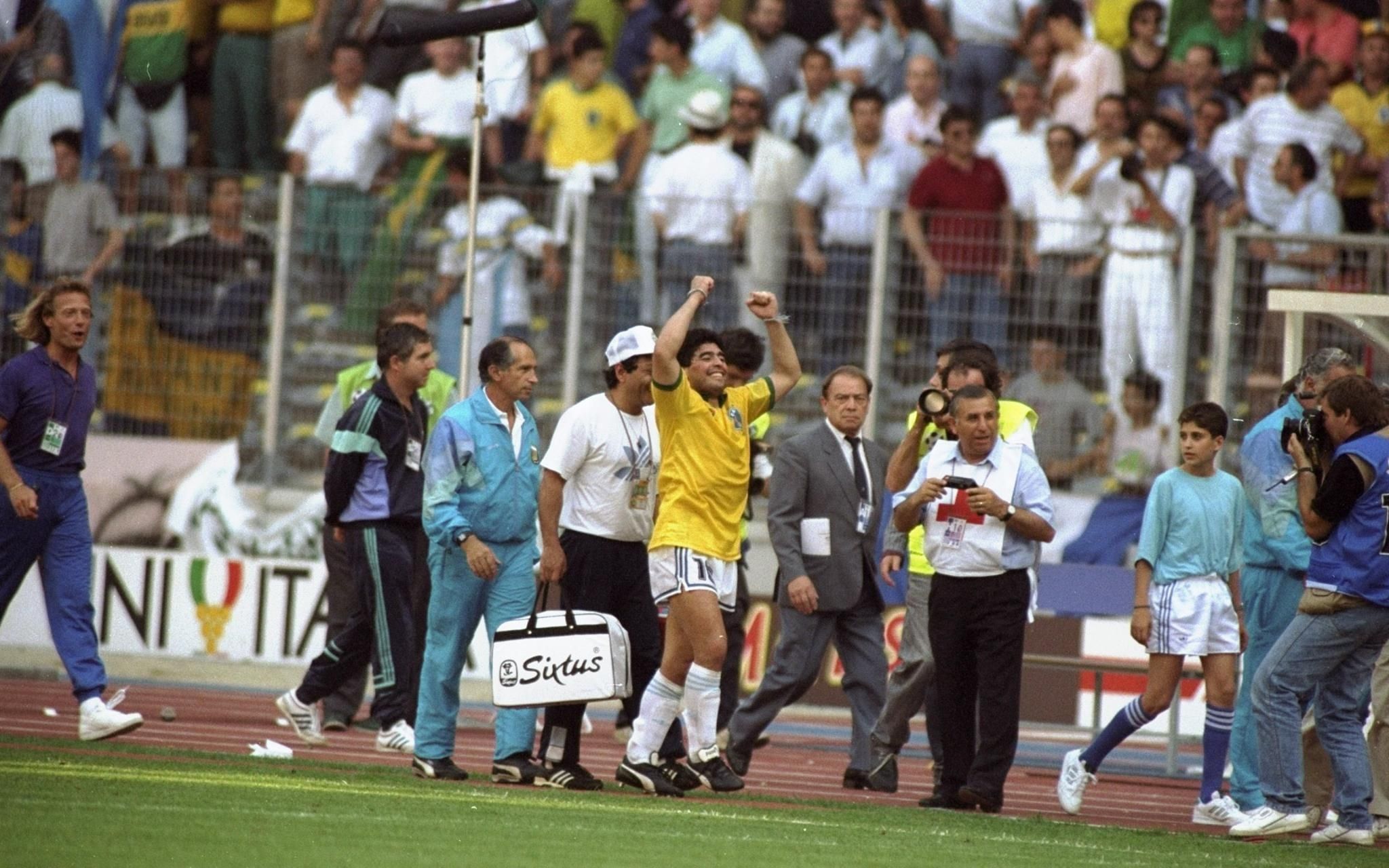 Diego Maradona Mundial 1990 Brazil