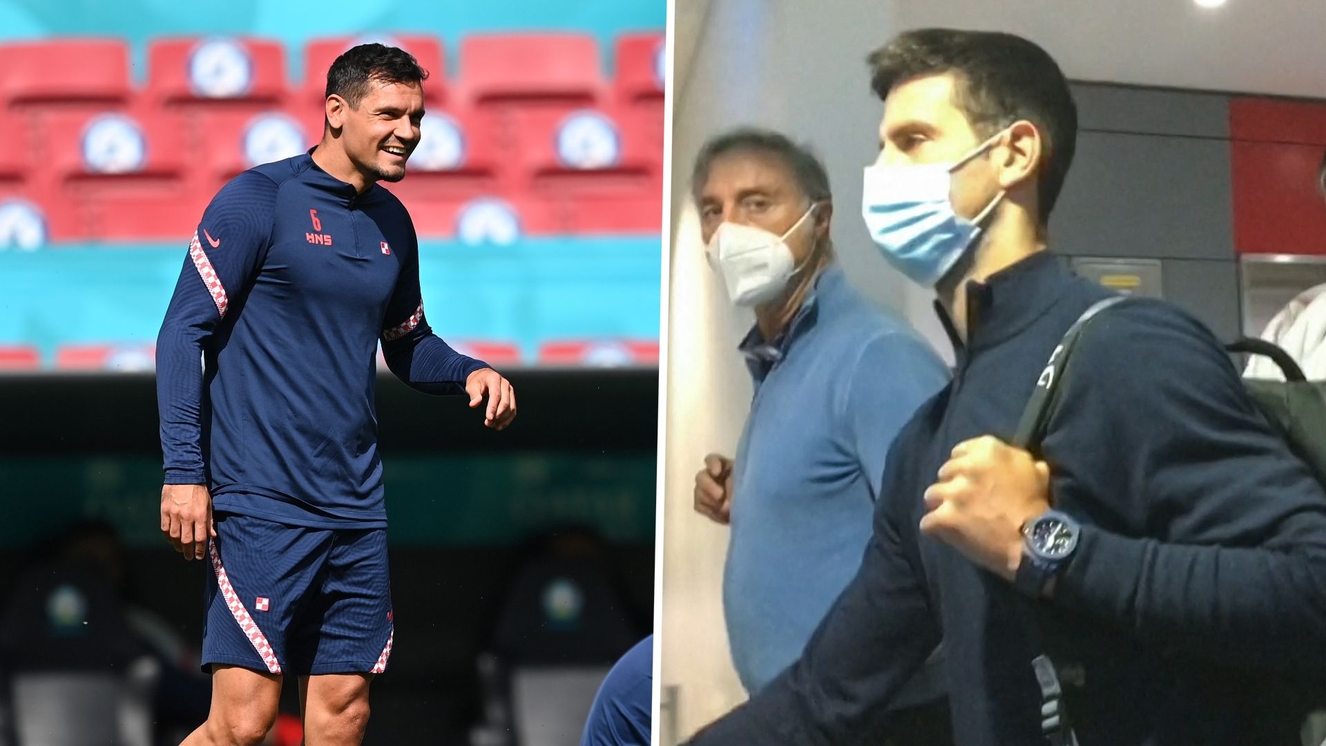 Dejan Lovren, Novak Djokovic