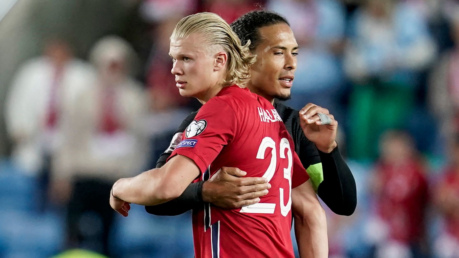 Erling Haaland Virgil van Dijk Norway Netherlands World Cup 2022 qualifiers