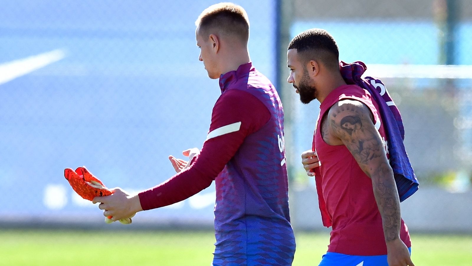 Memphies Depay Ter Stegen Barcelona