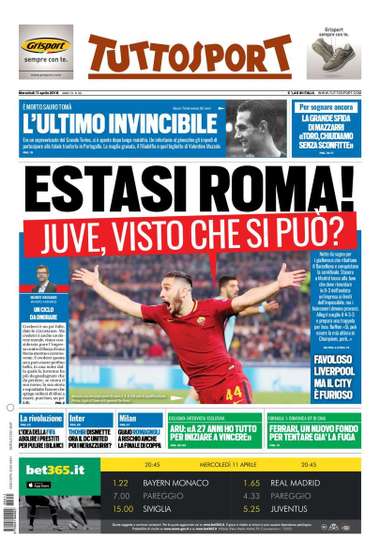 Tuttosport cover 11/04