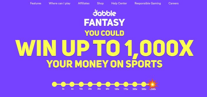 dabble payout multiplier