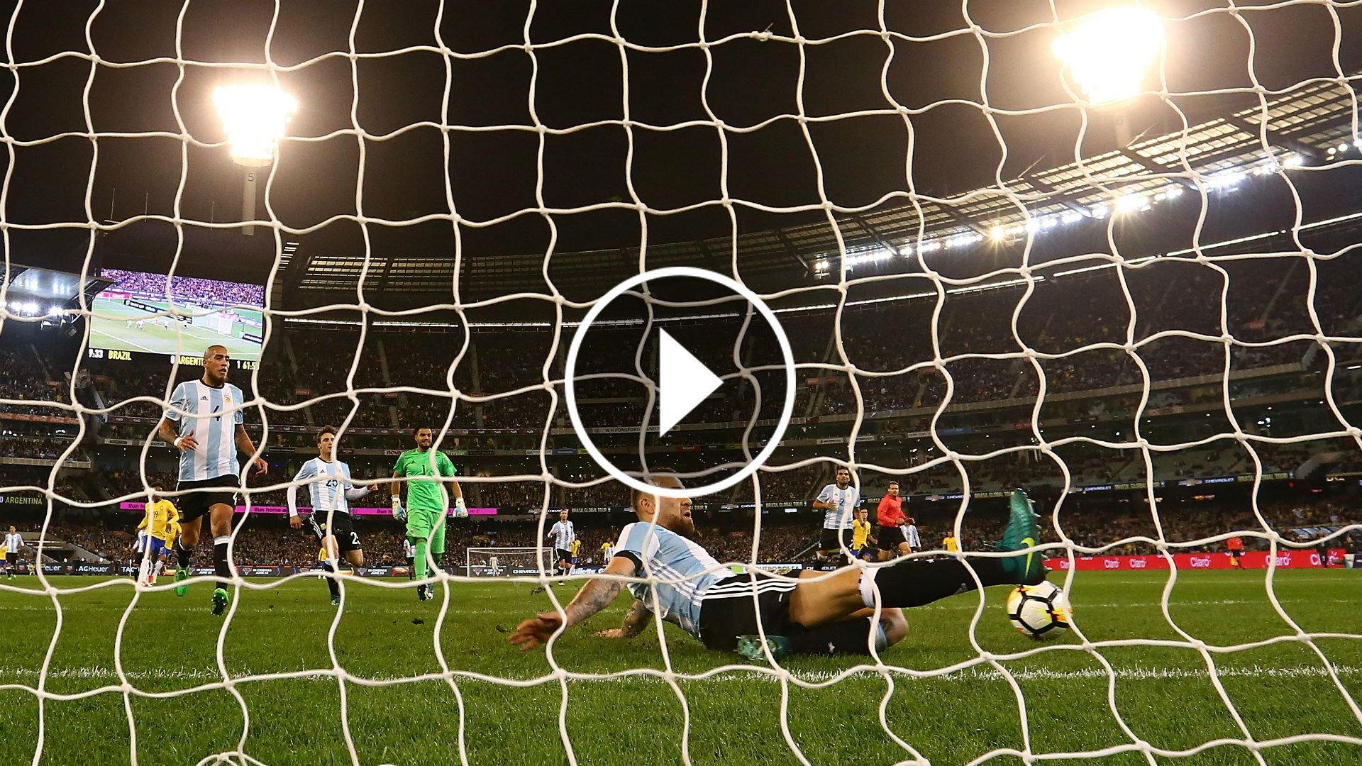 video otamendi argentina brasil