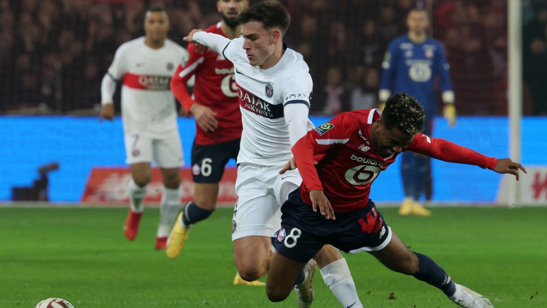 Ugarte PSG vs Lille 2023-24