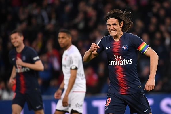 Edinson Cavani PSG Dijon Ligue 1