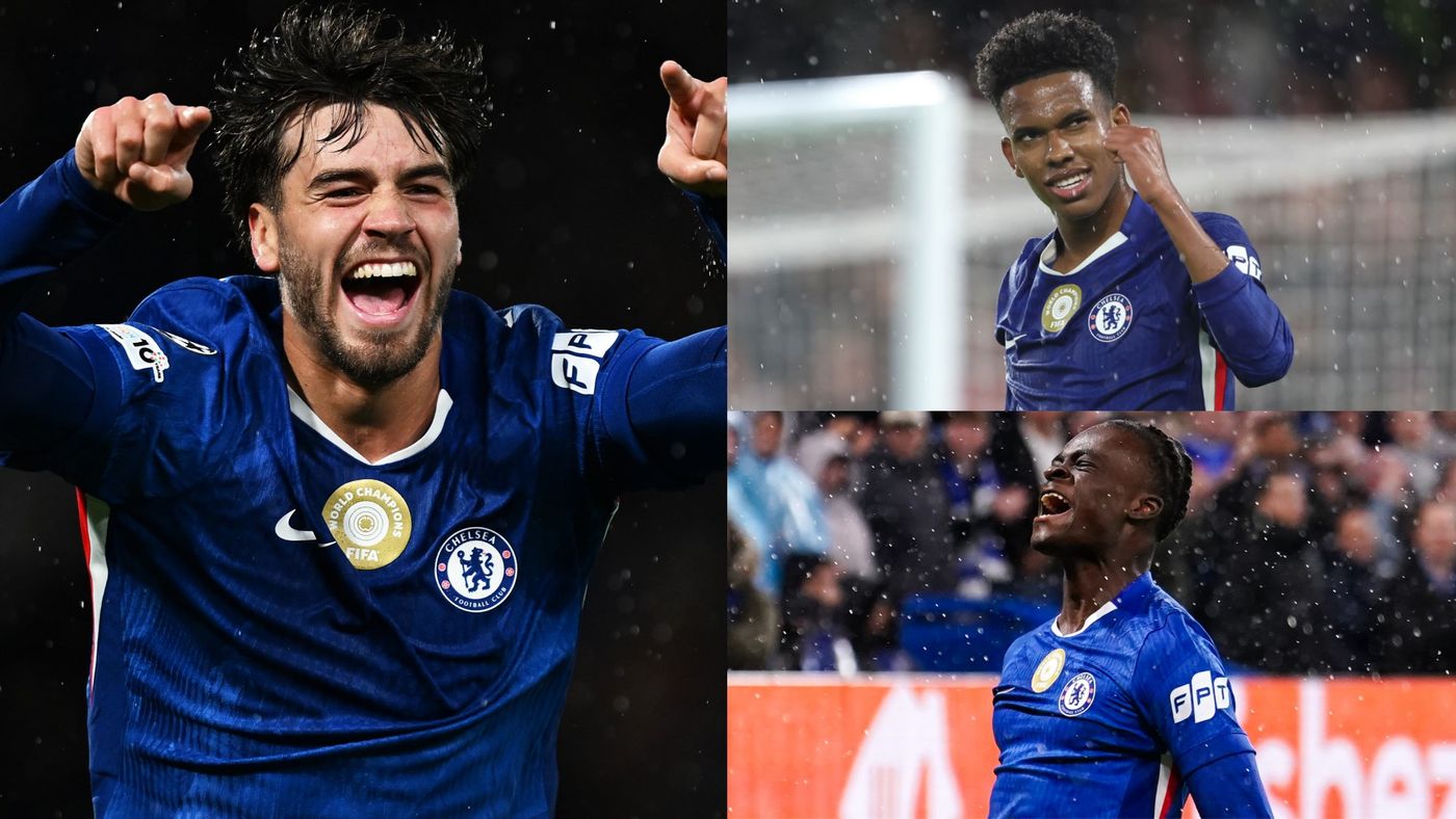 Chelsea player ratings vs Ajax: The kids are alright! Teenagers Marc Guiu,  Estevao Willian and Tyrique George score in five-star Champions League  showing | Goal.com Singapore