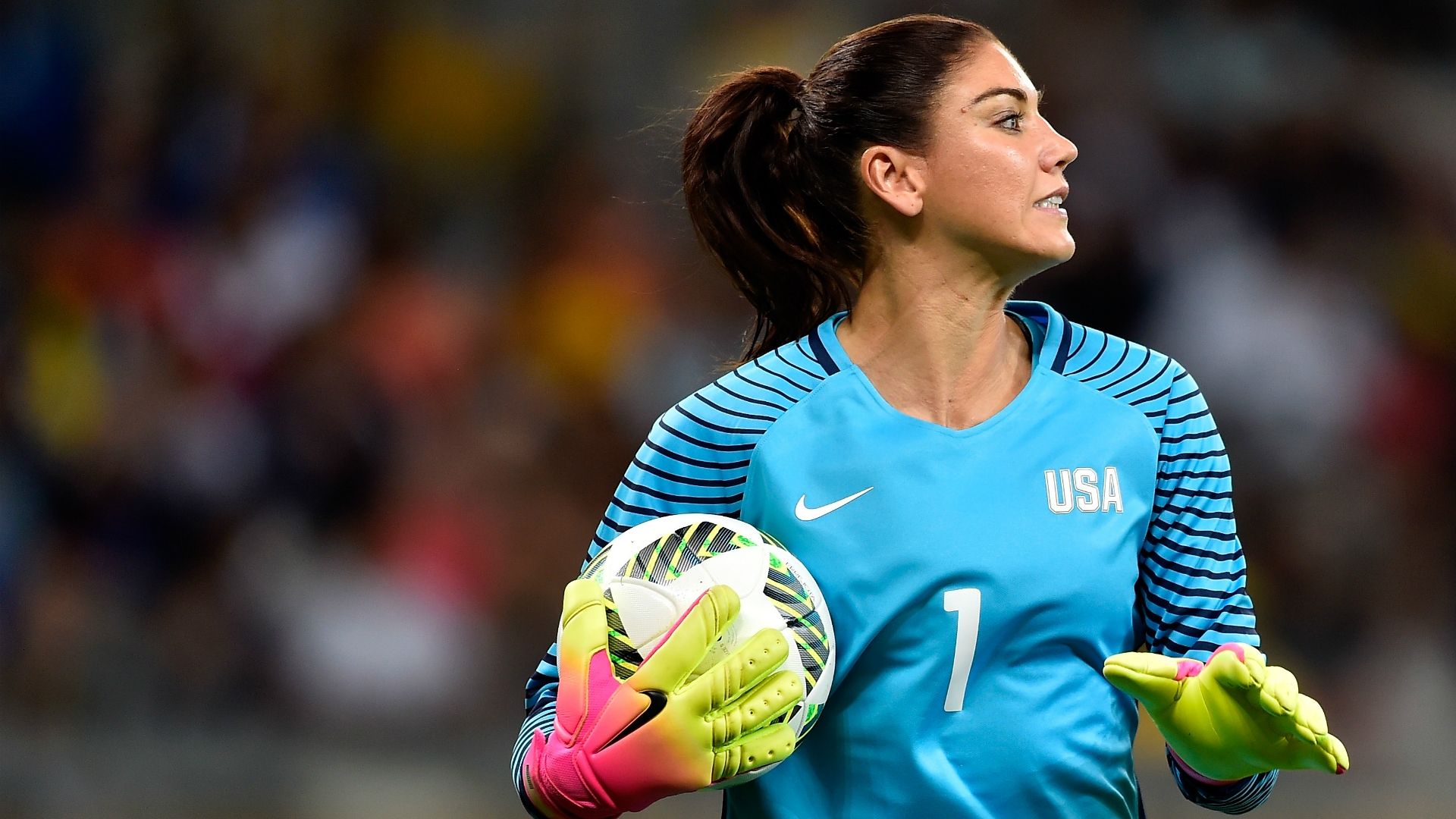 Hope Solo USWNT Olympics 08032016
