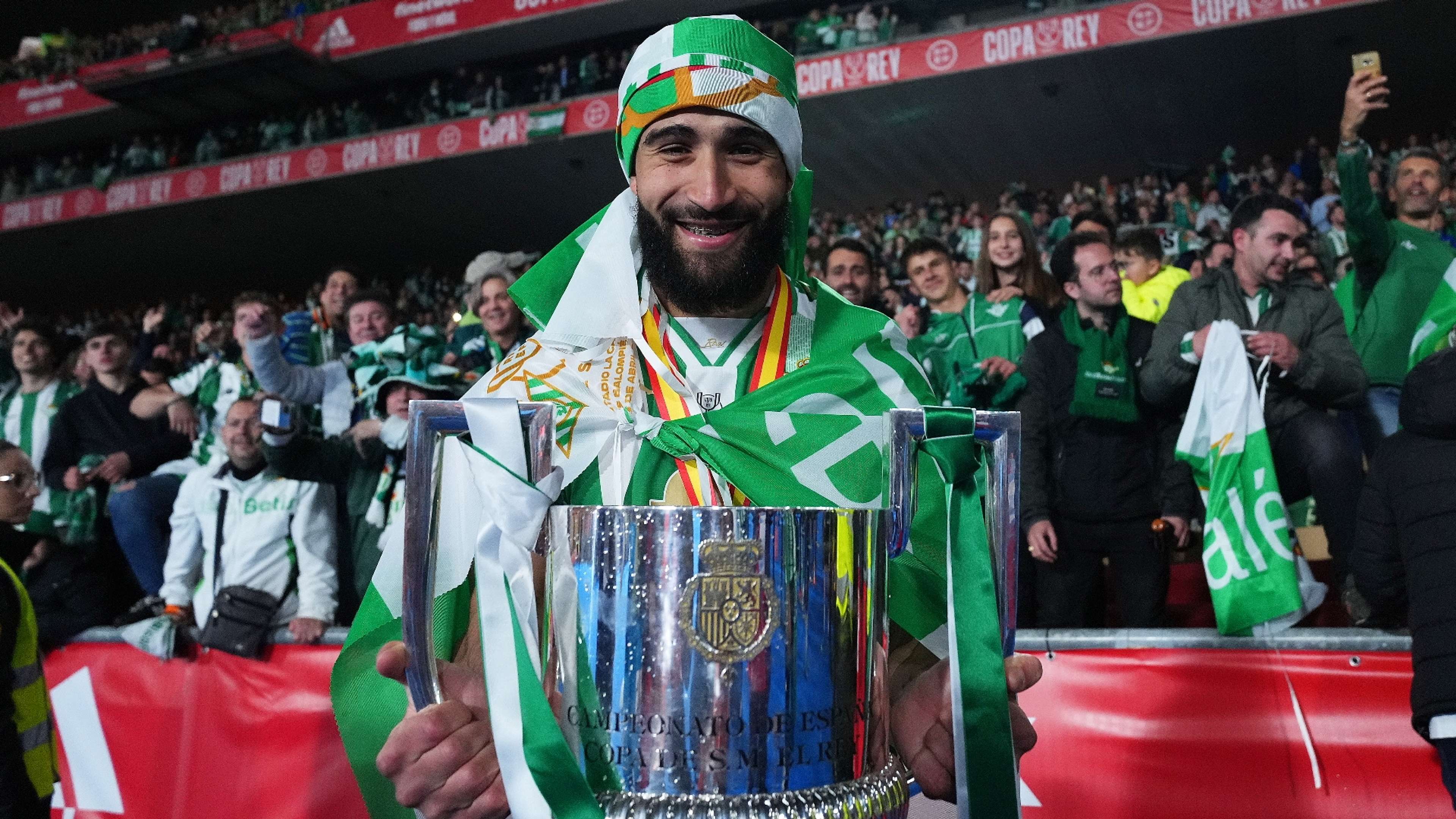 Nabil Fekir, Real Betis, Copa del Rey trophy 2022