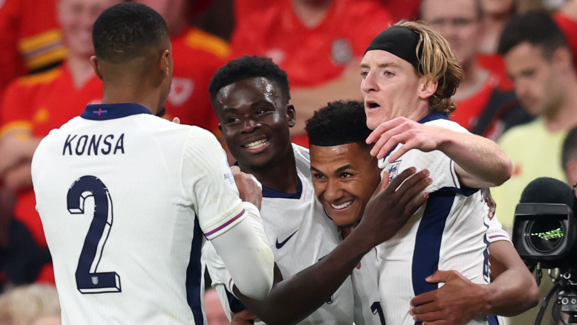 England Wales goal Ollie Watkins 2025