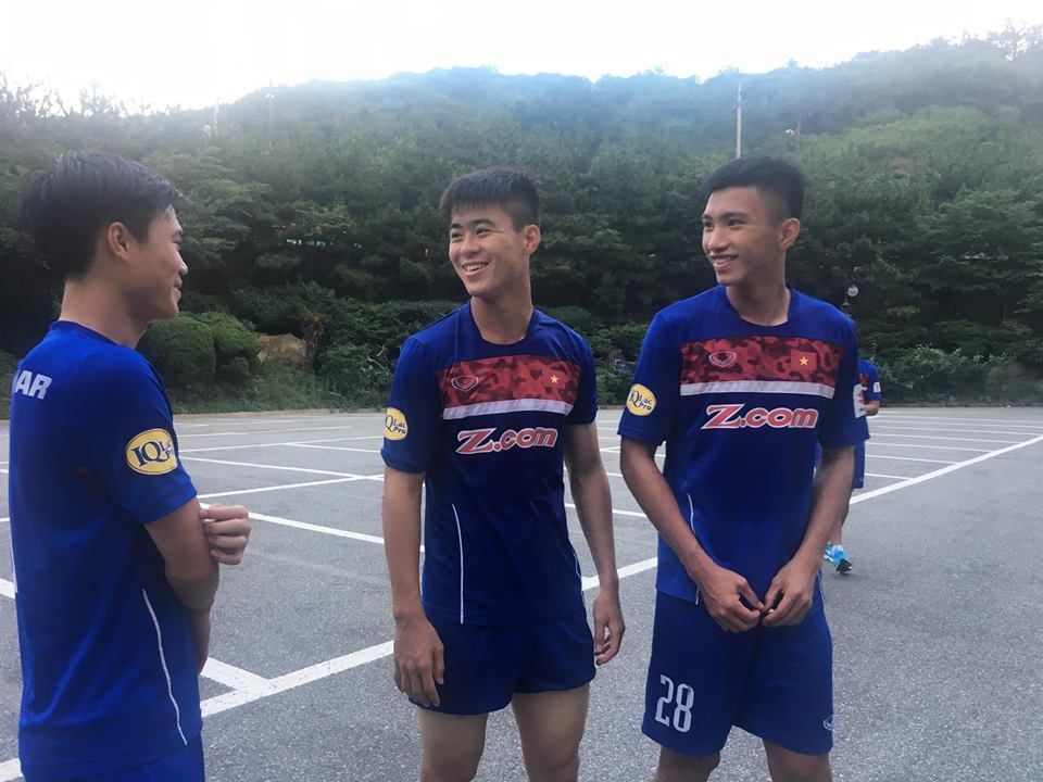 U22 Việt Nam tập luyện tại Hàn Quốc 1/8