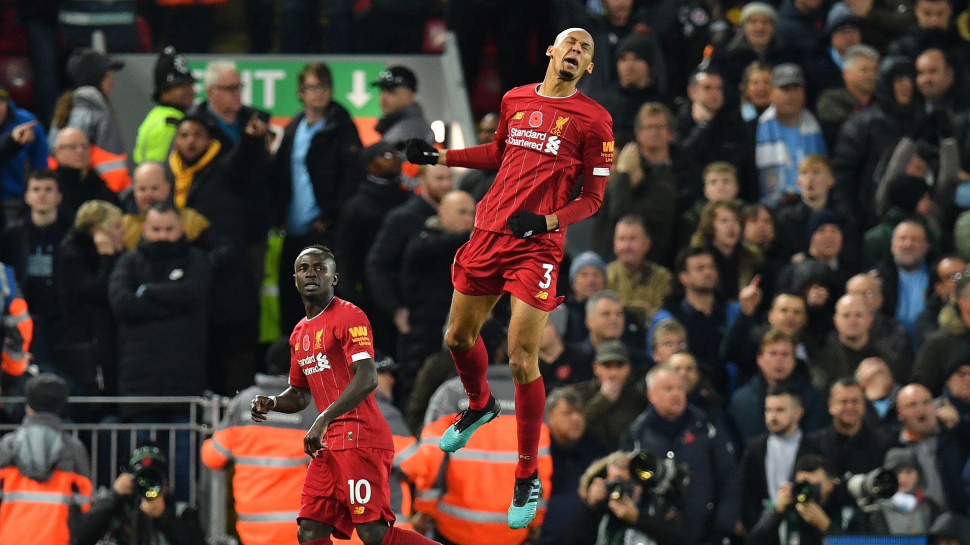 Fabinho FC Liverpool Manchester City Premier League 10112019
